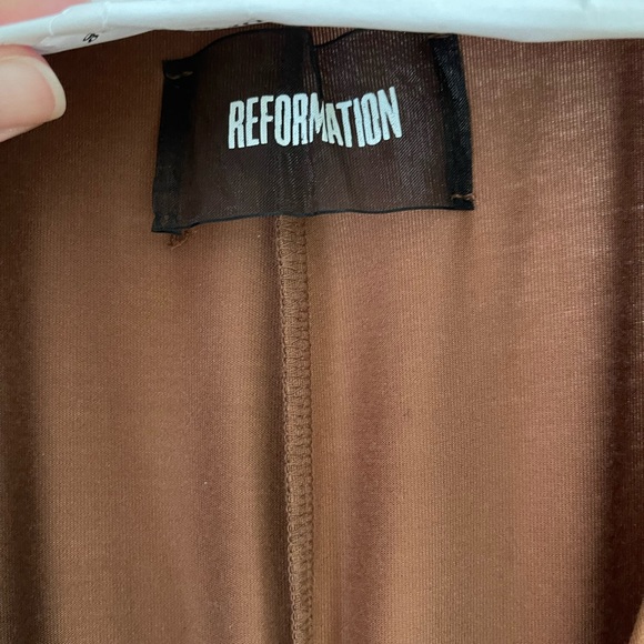 Reformation dress in Toffee NWT - Picture 5 of 6